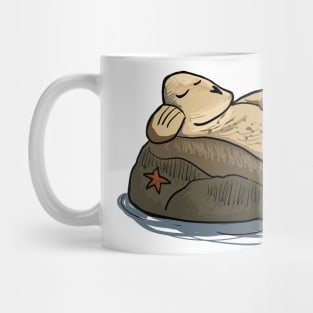 Sunning seal Mug